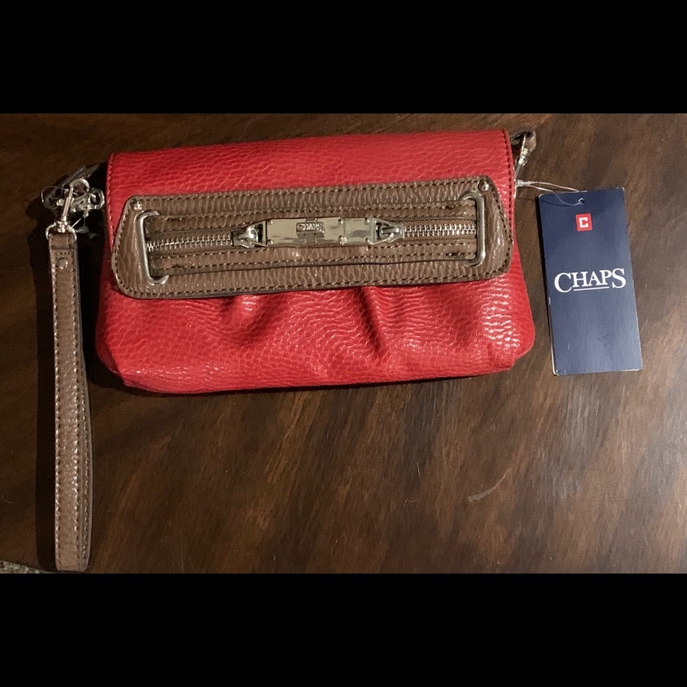 NWT Chaps by Ralph Lauren wristlet